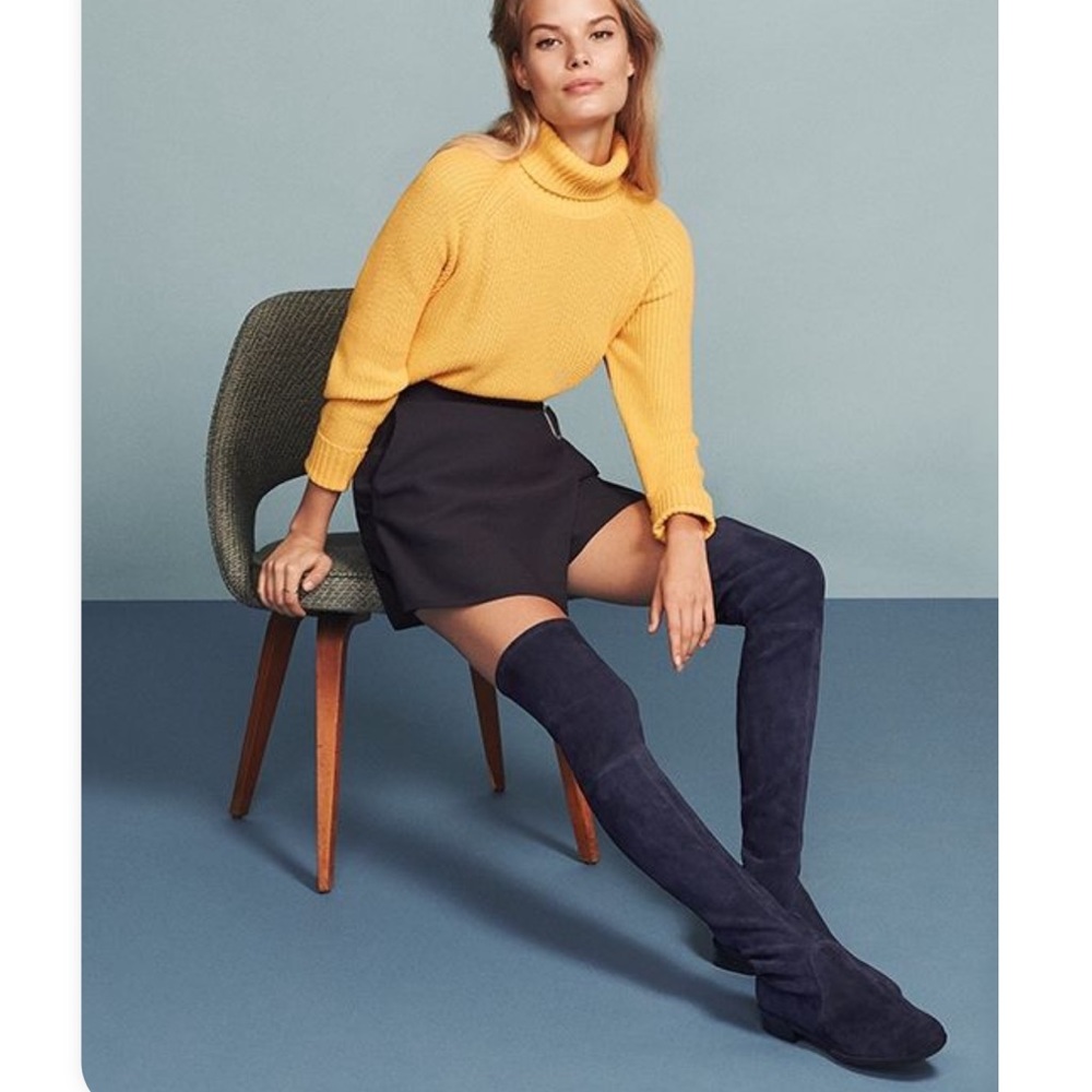 STUART WEITZMAN Thigh Scraper Over the Knee Boots - Picture 1 of 13